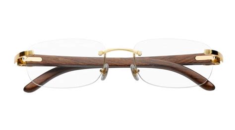 wood frame cartier replica|cartier wooden frame sunglasses.